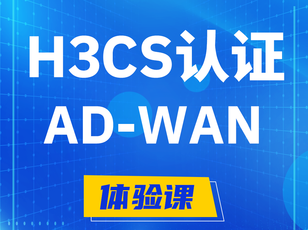 山东H3CS-AD-WAN解决方案专家认证培训课程